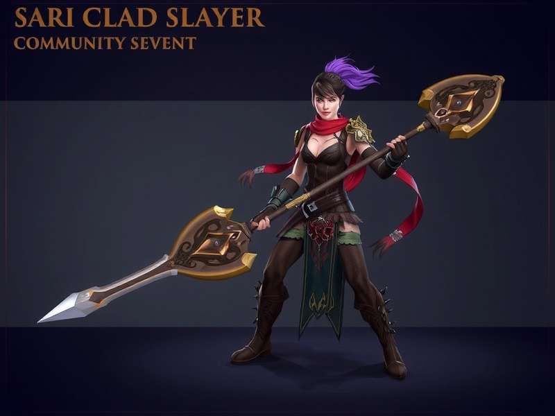 Sari Clad Slayer Concept Art