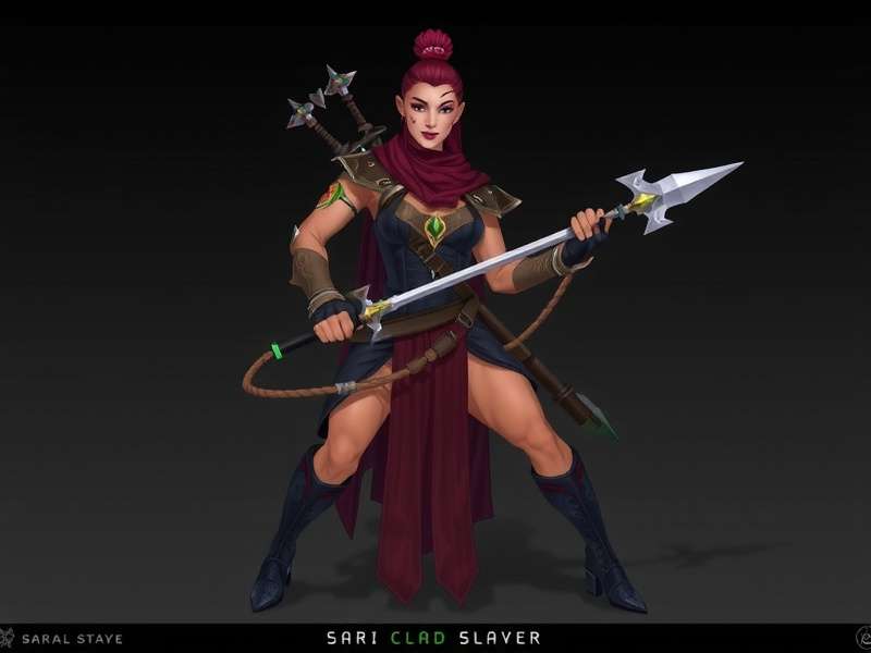 Sari Clad Slayer Gameplay Screenshot